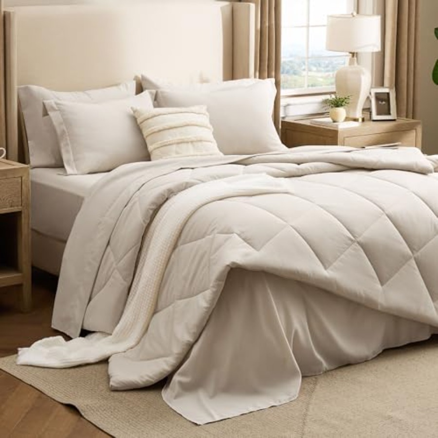 Luxury Bags Com - 7 Pieces Comforter Set Premium Series