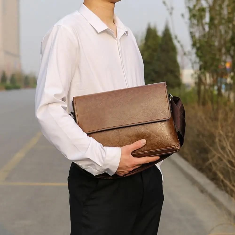 Luxury Bags Office - Luxury PU Leather Crossbody Bag Multifunctional