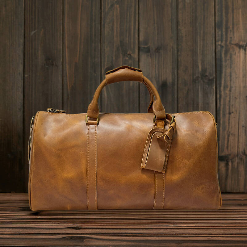 Genuine Leather Backpack - Fashion XZAN Genuine Men's Bags Men's