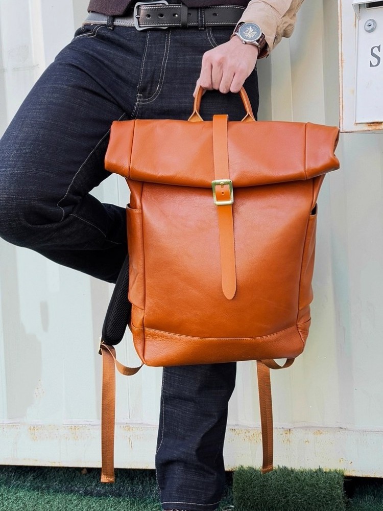 Large Capacity Mens Genuine Le – обзор и цена Genuine Leather Backpack