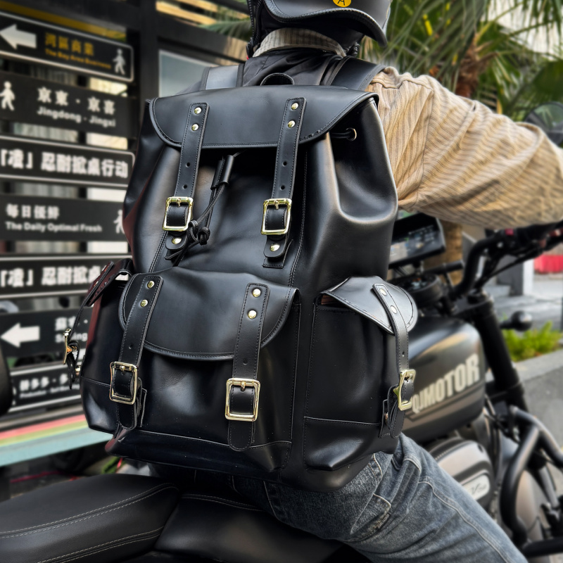 New Arrivals Leather Backpack  – обзор и цена Genuine Leather Backpack