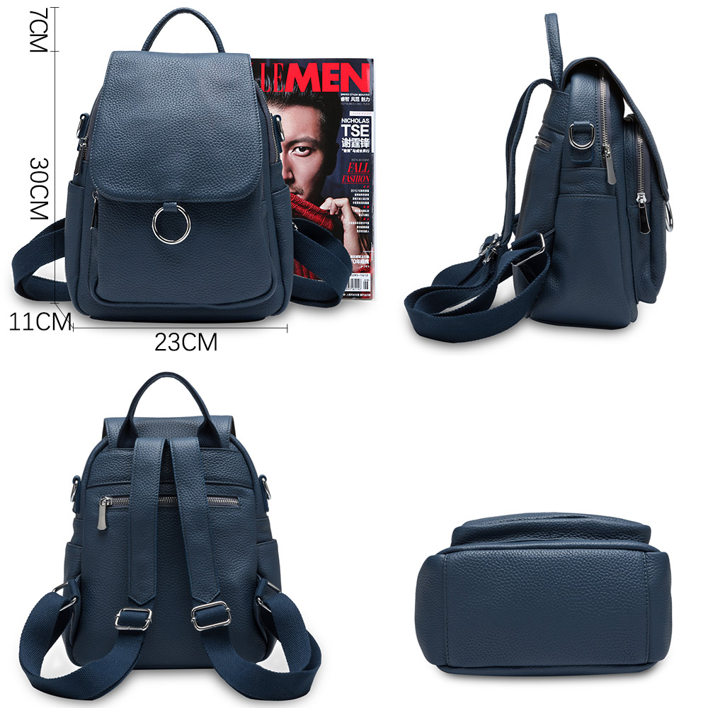 Zency New Fashion Women Backpa – обзор и цена Genuine Leather Backpack
