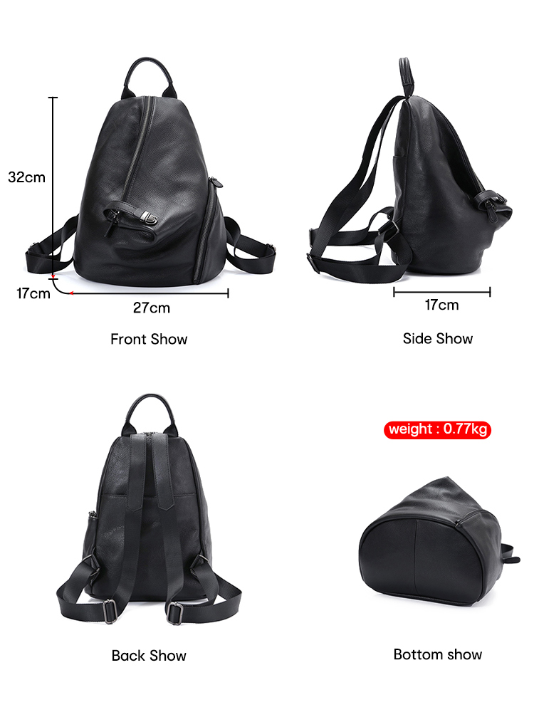 Zency Women's Genuine Leather  – обзор и цена Genuine Leather Backpack