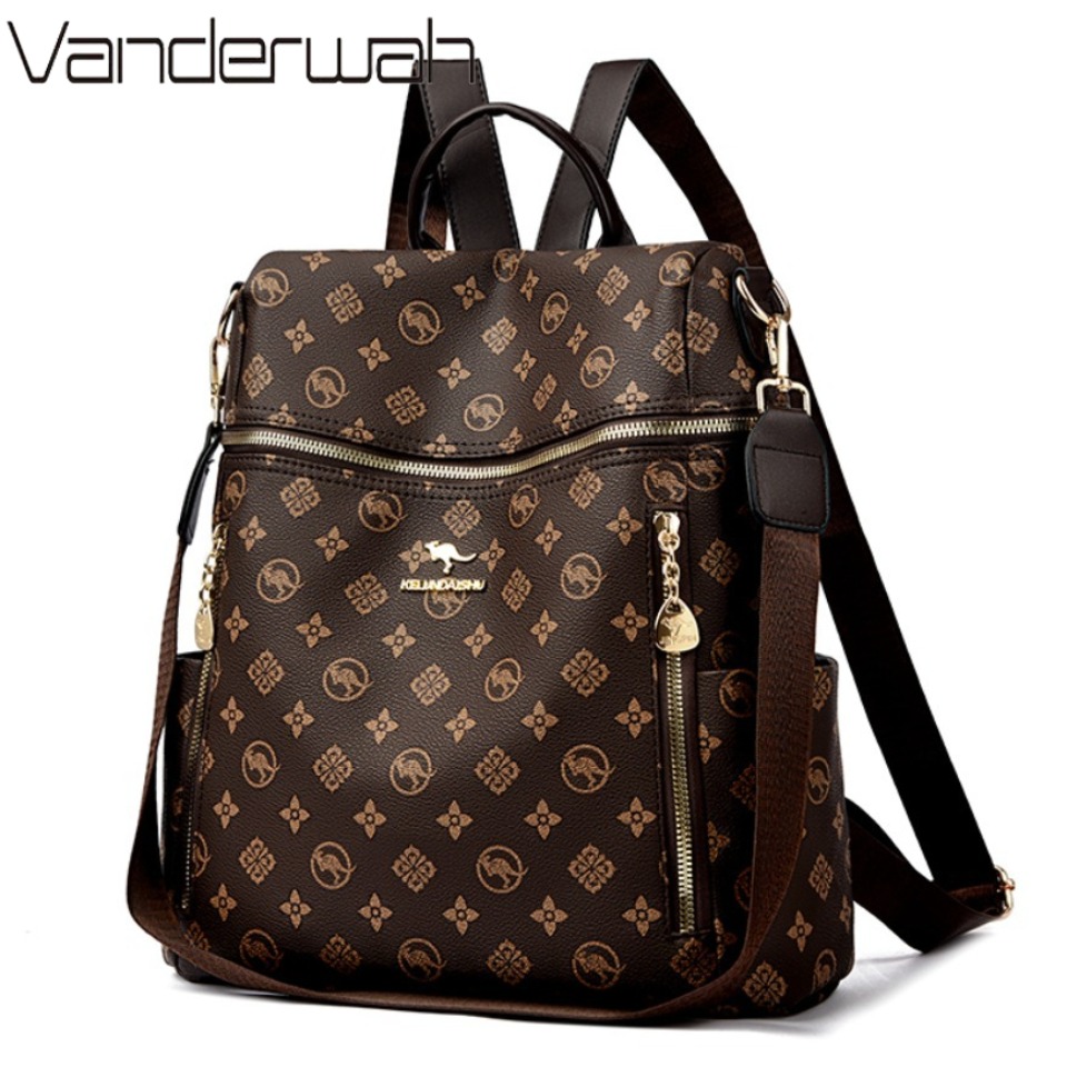 Genuine Brand Women's Soft Lea – обзор и цена Genuine Leather Backpack