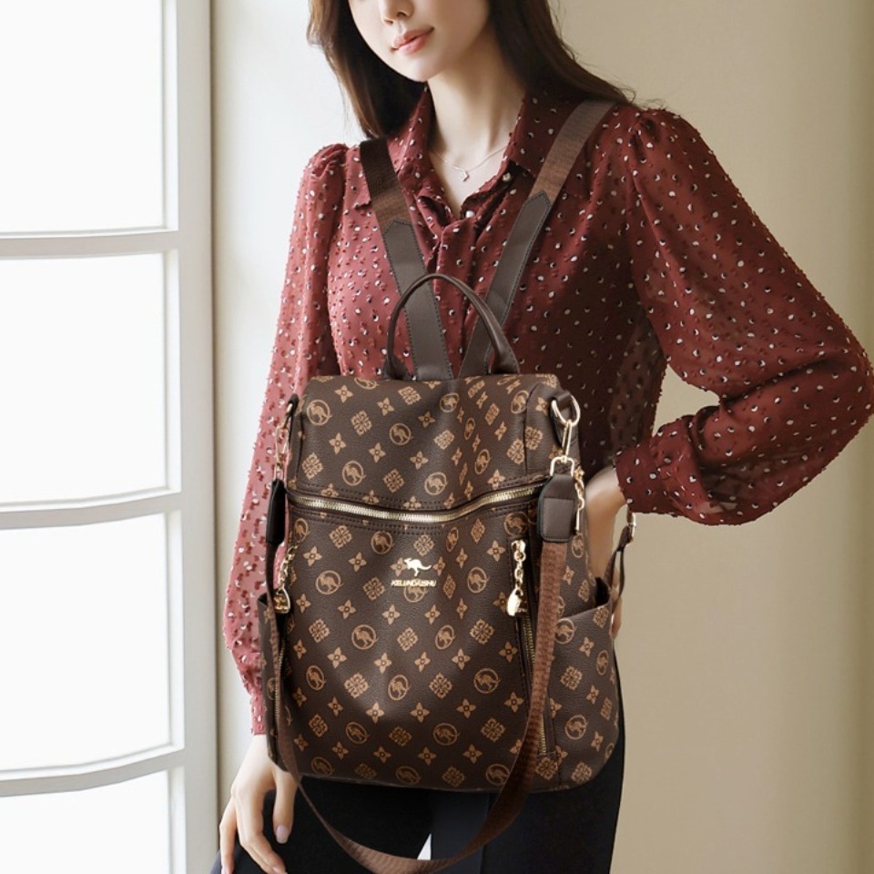 Genuine Brand Women's Soft Lea – обзор и цена Genuine Leather Backpack