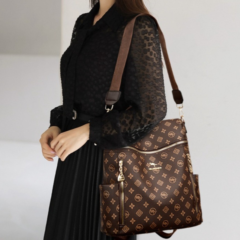 Genuine Brand Women's Soft Lea – обзор и цена Genuine Leather Backpack