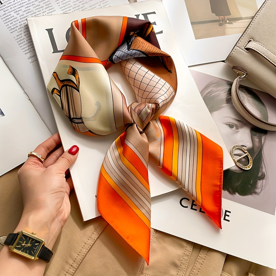 Luxury Horse Pattern Silk Squa – обзор и цена Luxury Bags Office