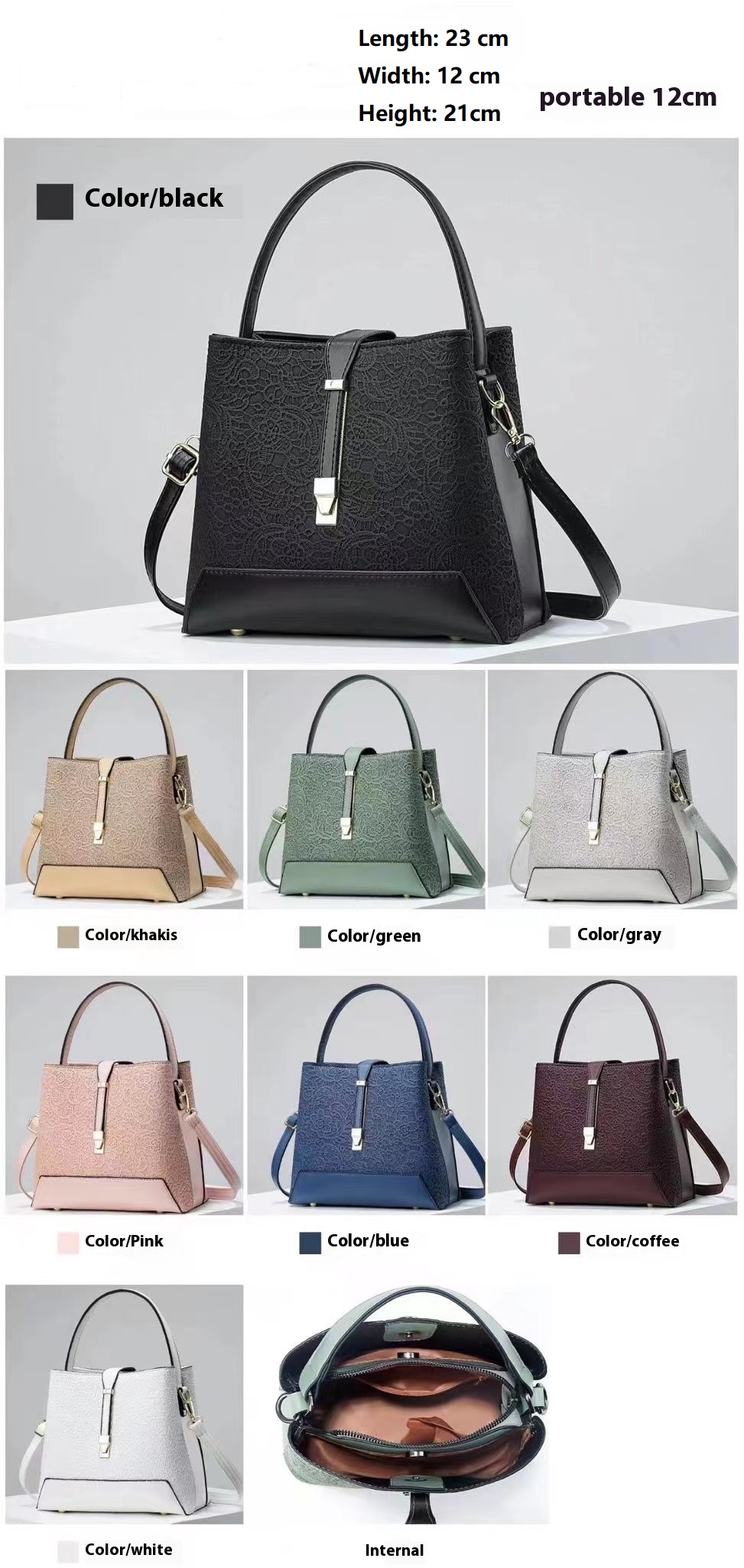 New Luxury Tote Bag Leather Cl – обзор и цена Luxury Bags Office