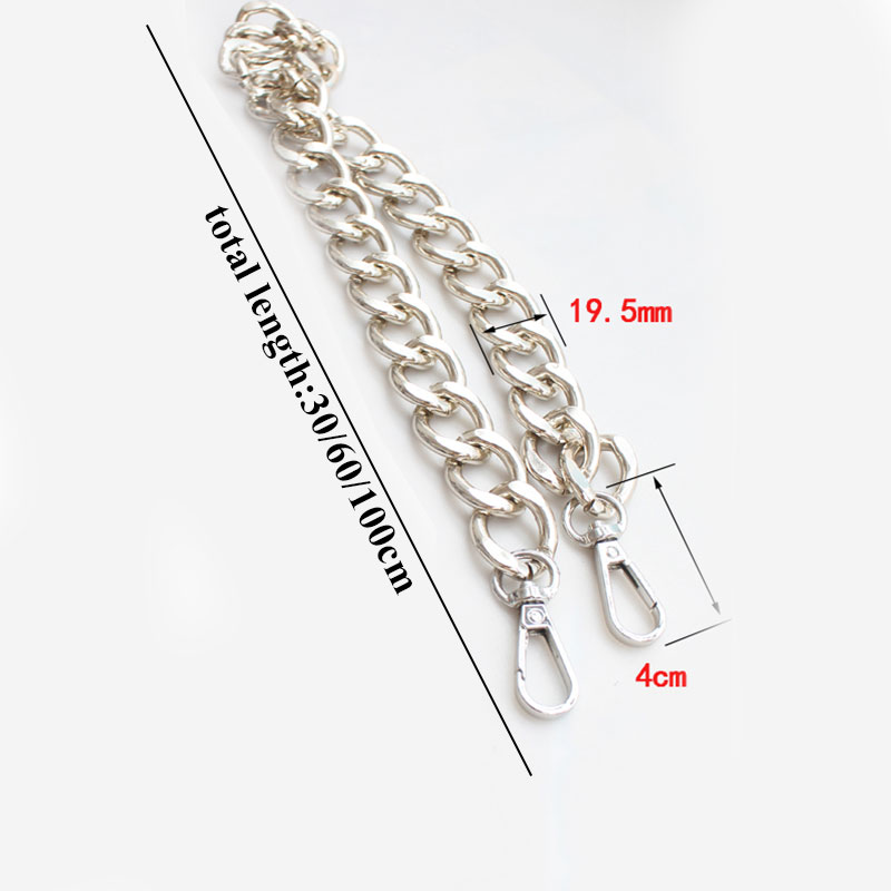30cm Bags Chain Metal Thick Re – обзор и цена Luxury Bags With Silver Hardware