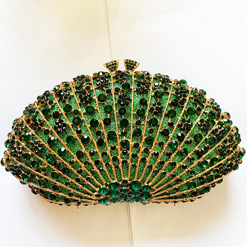 Green Diamond Evening Purses C – обзор и цена Luxury Bags Green