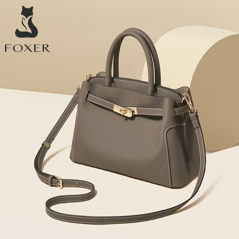 FOXER Genuine Leather Women's  – обзор и цена Luxury Bags For Women Sale
