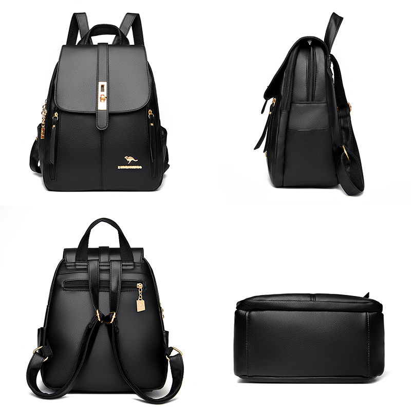 2024 Genuine Women Leather Bac – обзор и цена Genuine Leather Backpack