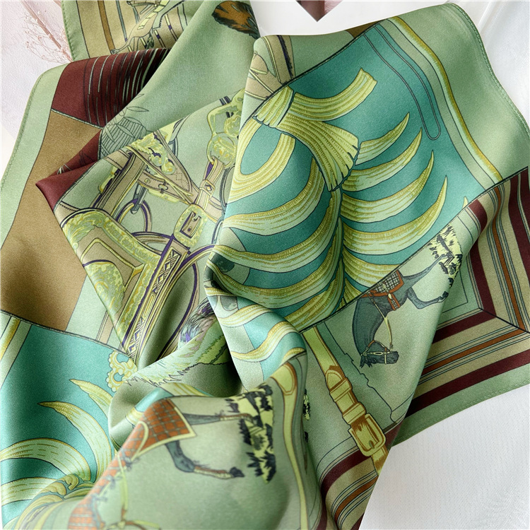 Small Mulberry Silk Scarf 65CM – обзор и цена Luxury Bags Green