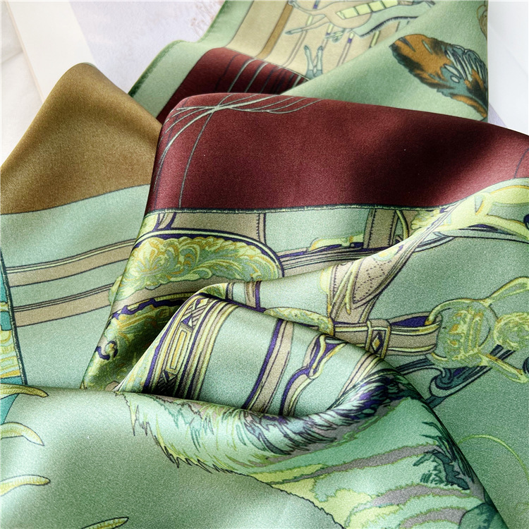 Small Mulberry Silk Scarf 65CM – обзор и цена Luxury Bags Green