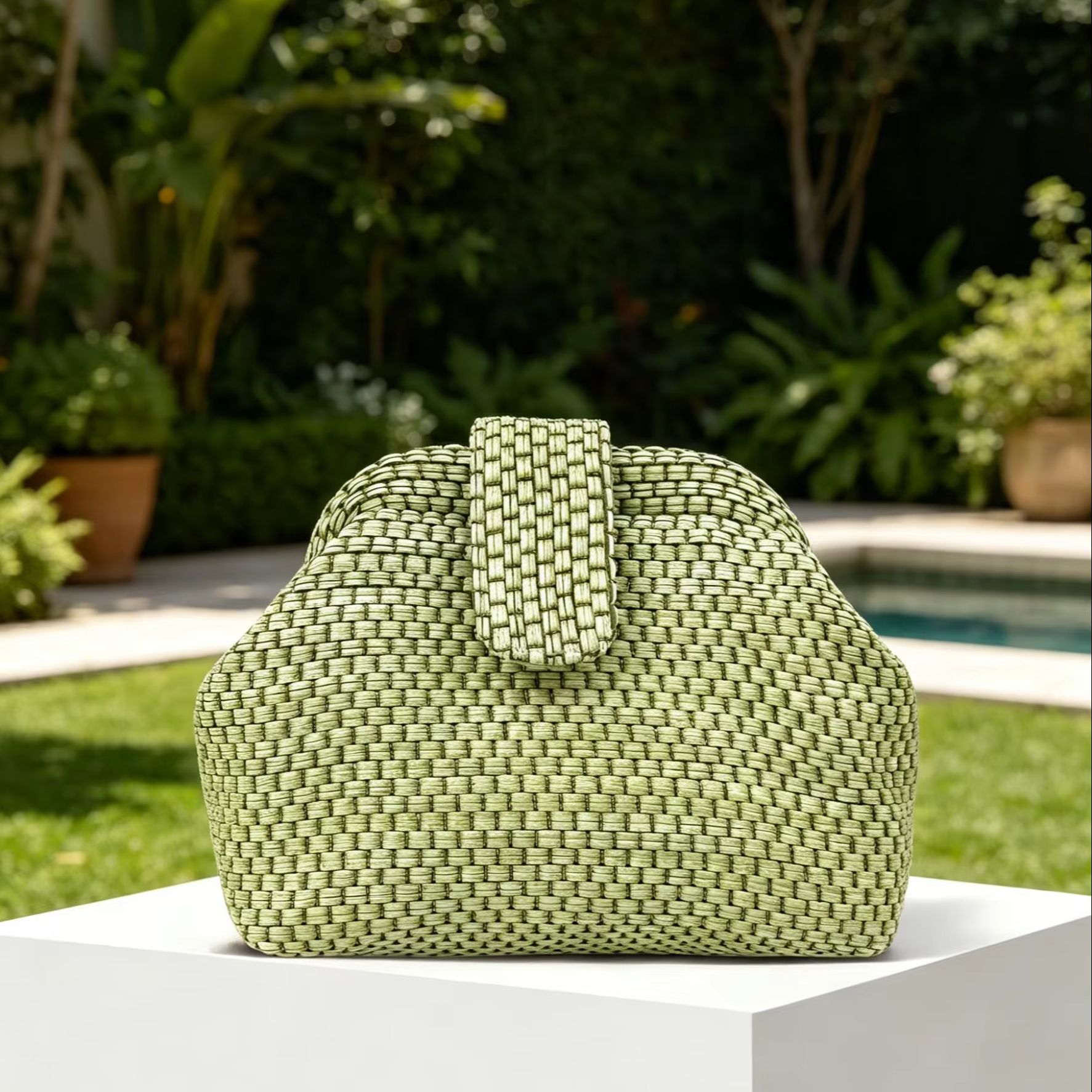 French-Style Light Luxury Hand – обзор и цена Luxury Bags Green