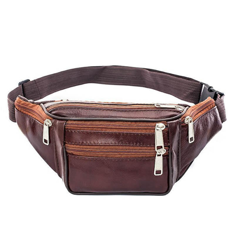 Men's Waist Bag Top Layer Cowh – обзор и цена Genuine Leather Backpack