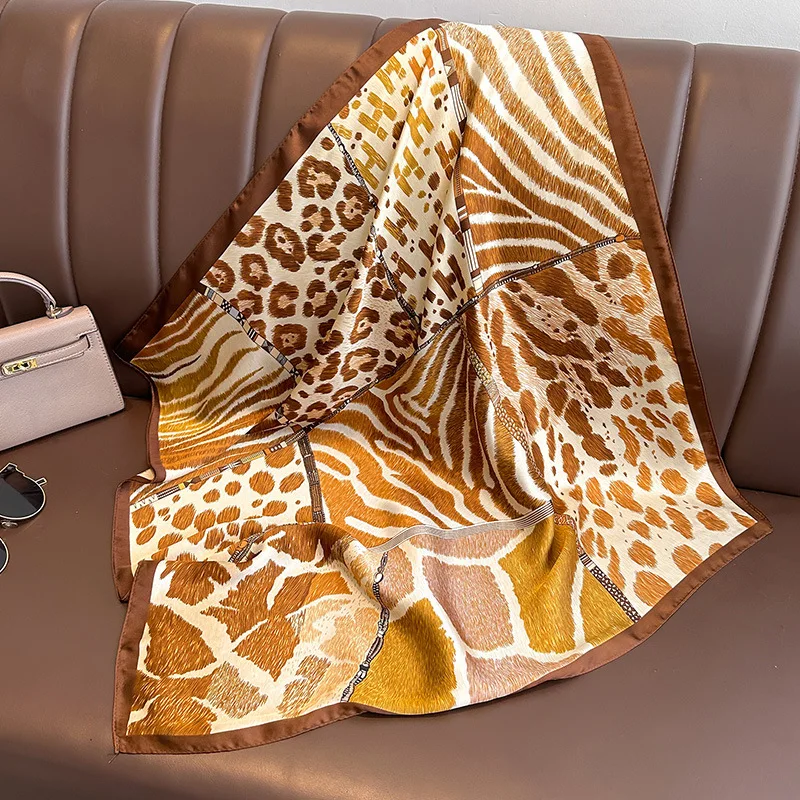 Square Silk Scarf Luxury Leopa – обзор и цена Luxury Bags Office