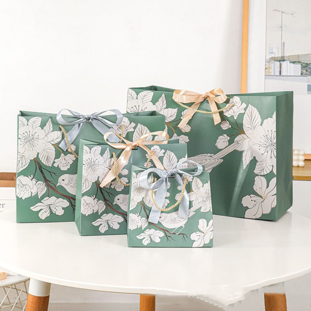 Green Handhold Paper Bag Creat – обзор и цена Luxury Bags Green