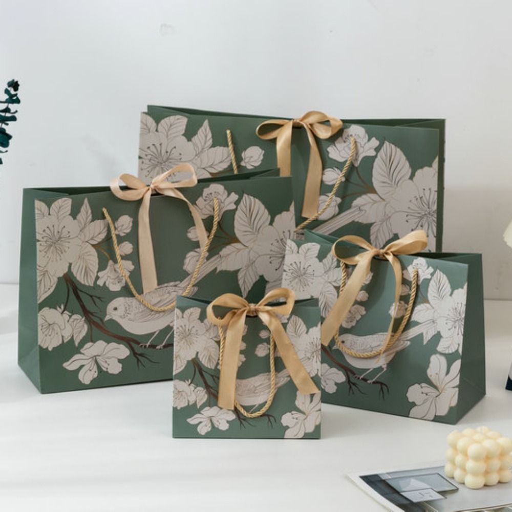 Green Handhold Paper Bag Creat – обзор и цена Luxury Bags Green