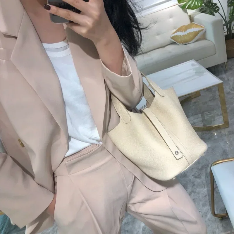 2023 New Contrast Color Cowhid – обзор и цена Luxury Bags Office