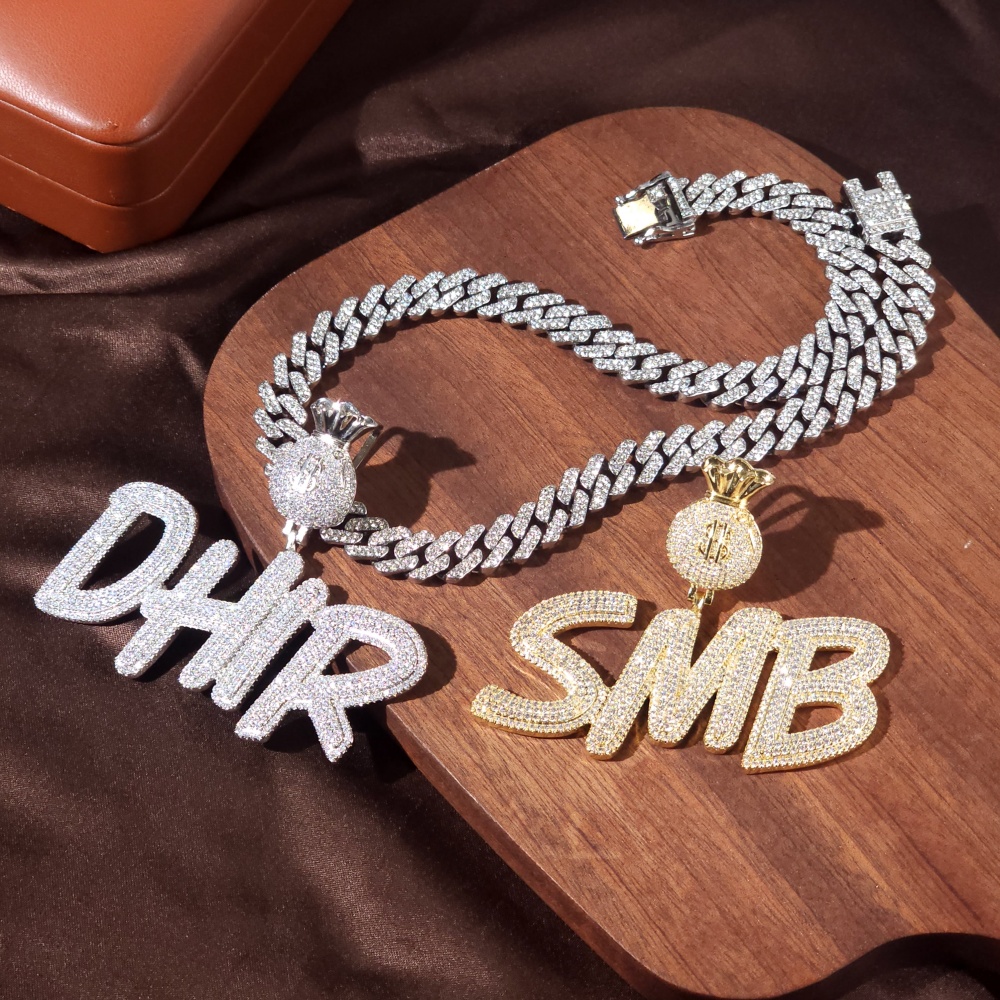Customized Name Pendant Bling  – обзор и цена Luxury Bags Cz