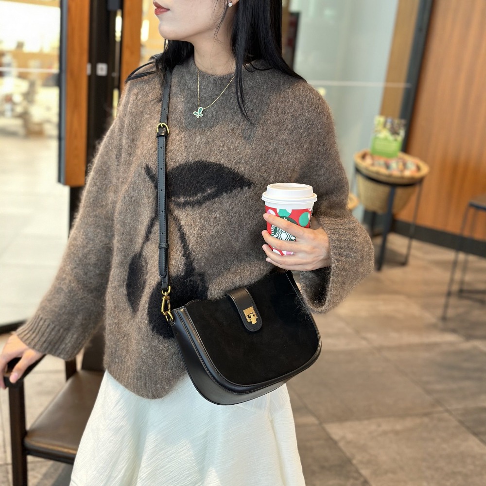 New Vintage Suede Cowhide Sadd – обзор и цена Luxury Bags Office