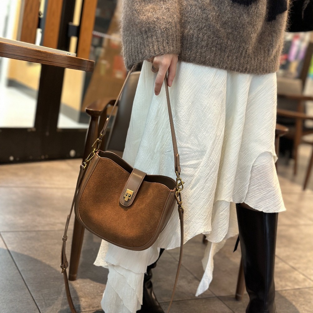 New Vintage Suede Cowhide Sadd – обзор и цена Luxury Bags Office