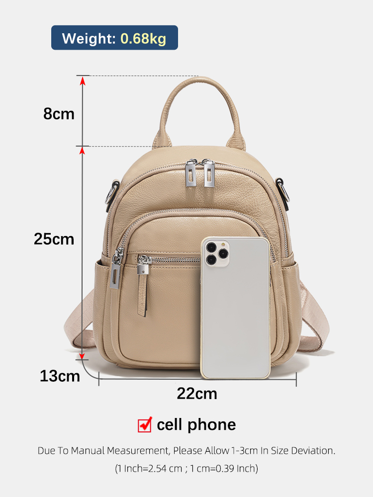 Zency Genuine Leather Small Ba – обзор и цена Genuine Leather Backpack