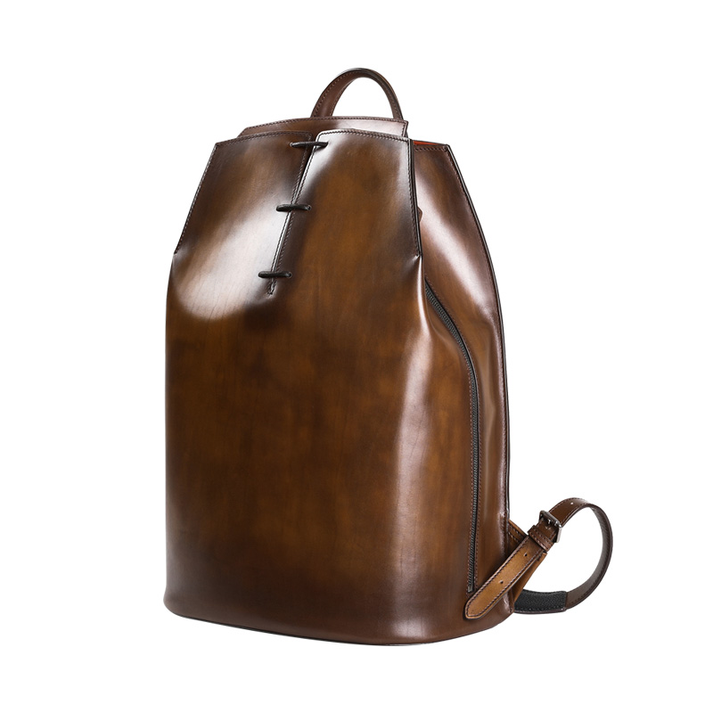 DIMY 2025 new men's genuine le – обзор и цена Genuine Leather Backpack