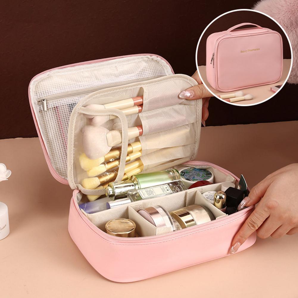 Large Capacity Cosmetic Bag Ma – обзор и цена Top Handle Patent Bag