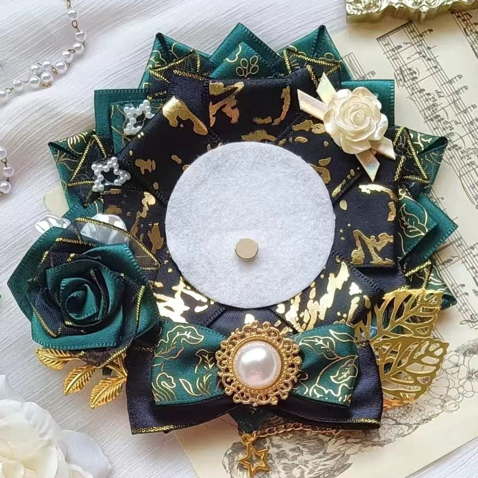 green Ribbon Badge Rosette，lux – обзор и цена Luxury Bags Green