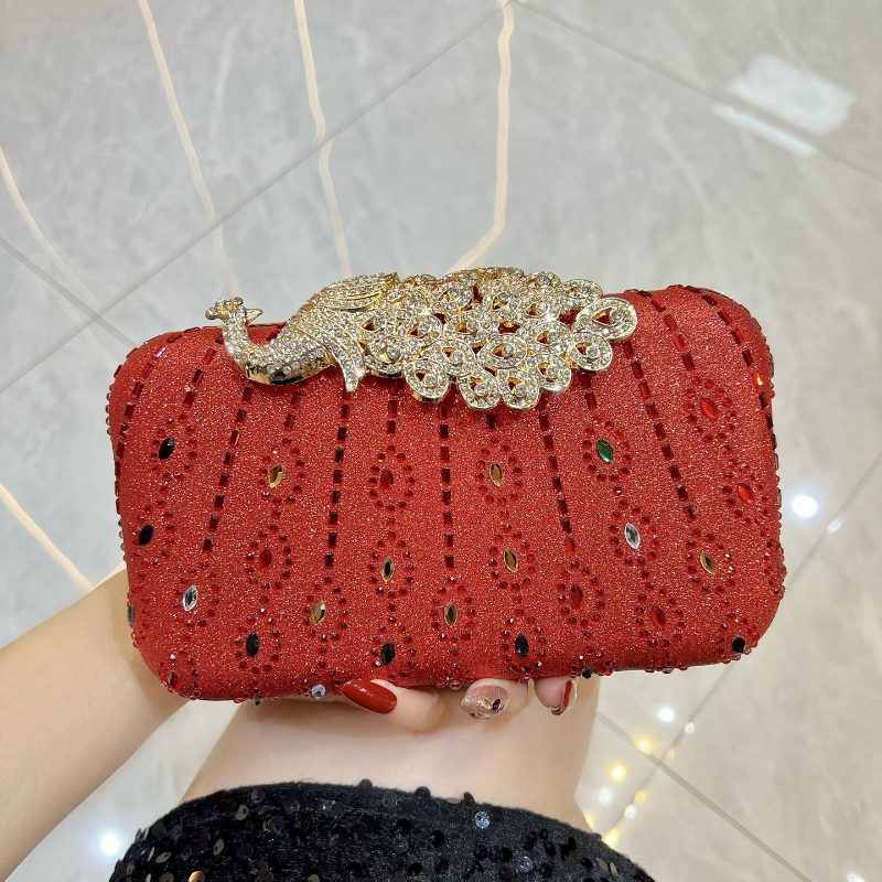 Fashion Diamond-Encrusted Clut – обзор и цена Luxury Bags Green