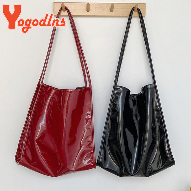 Yogodlns Luxury Patent Leather – обзор и цена Top Handle Patent Bag