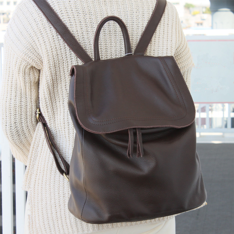 Designer Backpack Bag Women Ge – обзор и цена Genuine Leather Backpack