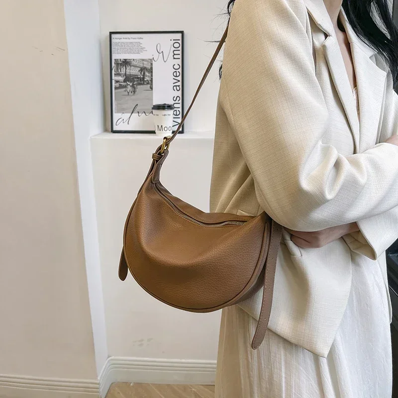 Fashion Solid PU Hobos Shoulde – обзор и цена Luxury Bags On Sales