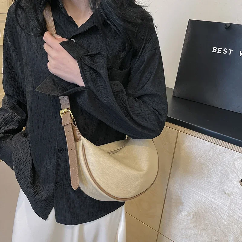 Fashion Solid PU Hobos Shoulde – обзор и цена Luxury Bags On Sales